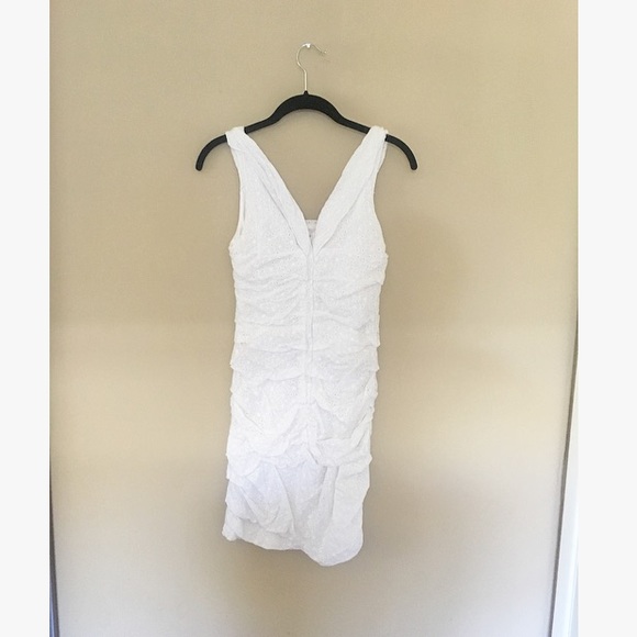 White Flower Eyelet Dress - Picture 6 of 7